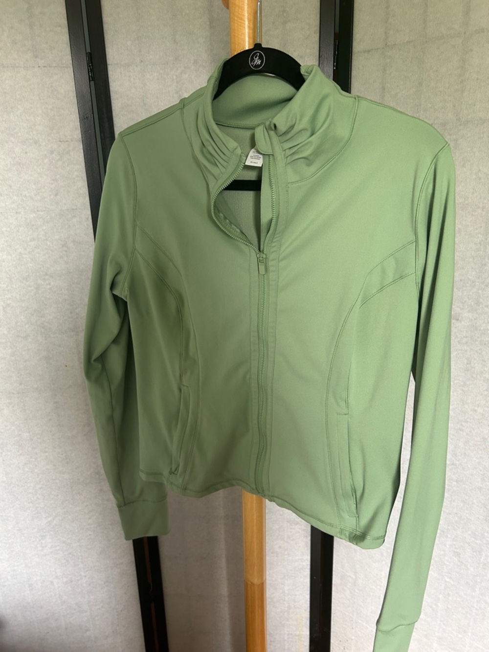 90 Degree By Reflex Mint Green Active Zip-Up Jacket